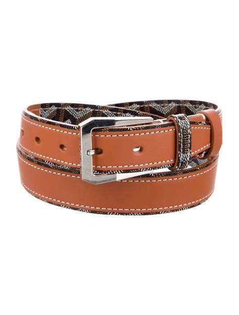 aaa goyard belt|authentic goyard belts.